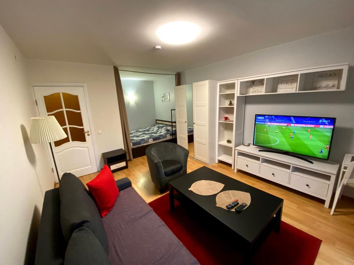 Your Home - Central Studio Apartment, Balcony, Parking & Self Check-In VNO Dış mekan fotoğraf