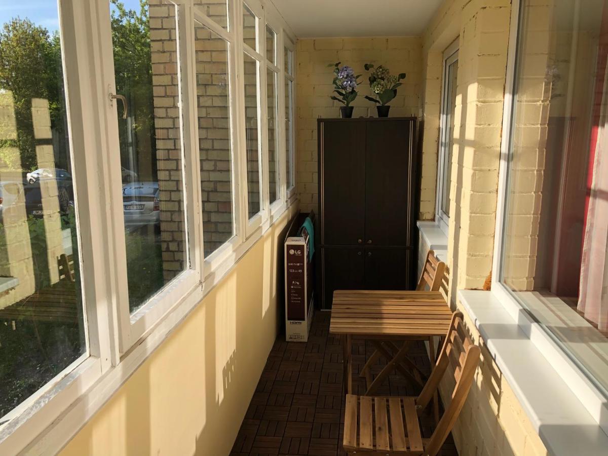 Your Home - Central Studio Apartment, Balcony, Parking & Self Check-In VNO Dış mekan fotoğraf